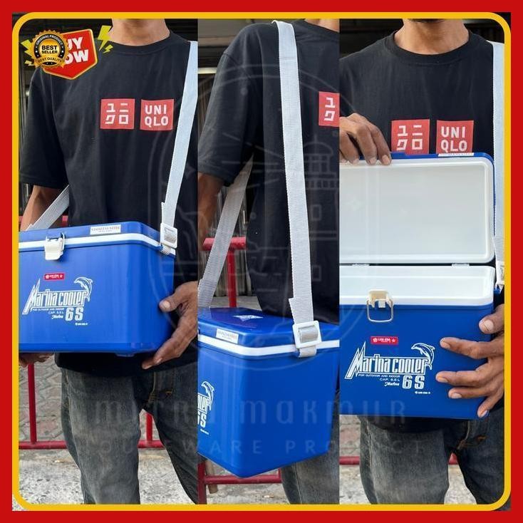 [Cod] Tempat Es Batu Box Cooler Box Lion Star 6S 12S 18S 24S 35S 55 72 Bestseller