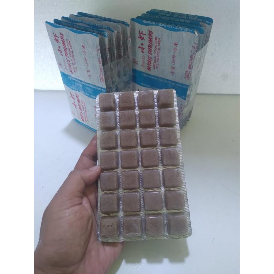 RAS Udang REBON Beku - Pakan/ Makanan Ikan Laut