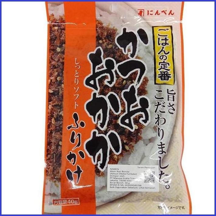 

NINBEN KATSUO OKAKA FURIKAKE (ABON TUNA) B230 30 G