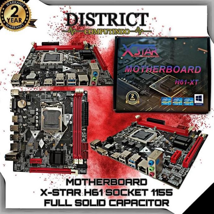 MOTHERBOARD H61 XSTAR LGA 1155