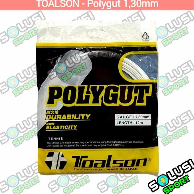 TOALSON POLYGUT 1,30mm Senar Raket Tenis Original