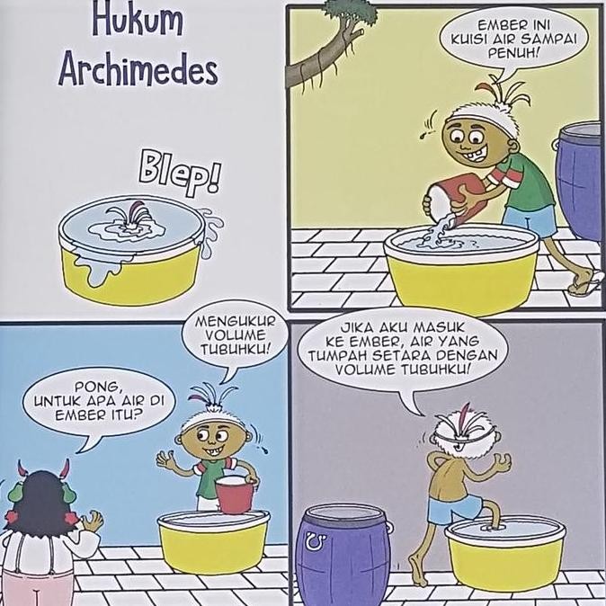 BUKU KOMIK ANAK - SERI MISI SAINS - BESTARI KIDS