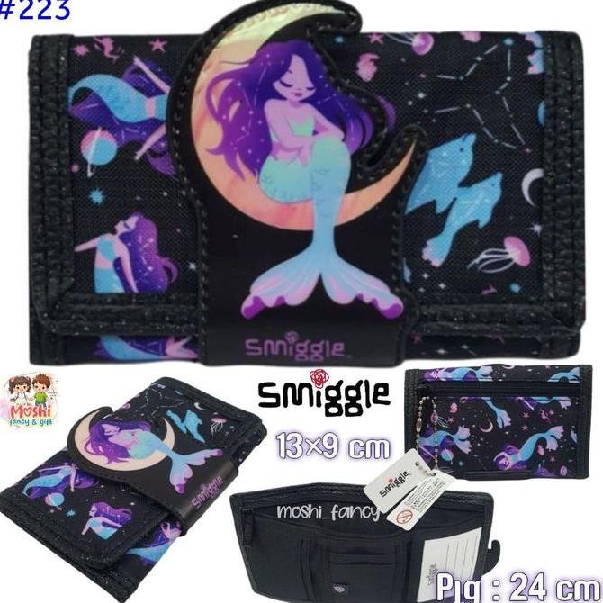Dompet Smiggle Anak / Dompet Lipat Smiggle Anak Laki-Laki Perempuan
