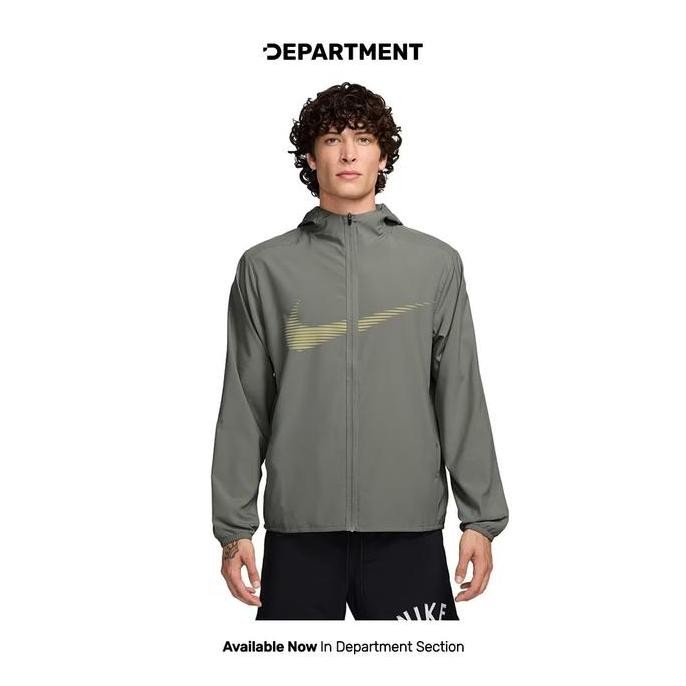 Jaket Lari Pria Nike Dri-Fit Foam Swoosh Hj3072320 Original