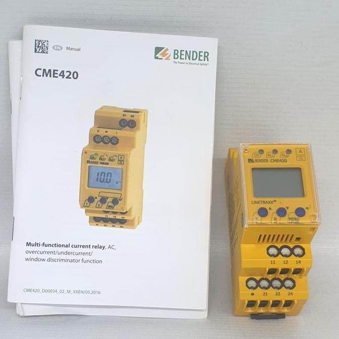 Masih Ada Bender Cme420-D-2 Multi-Functional Current Relay