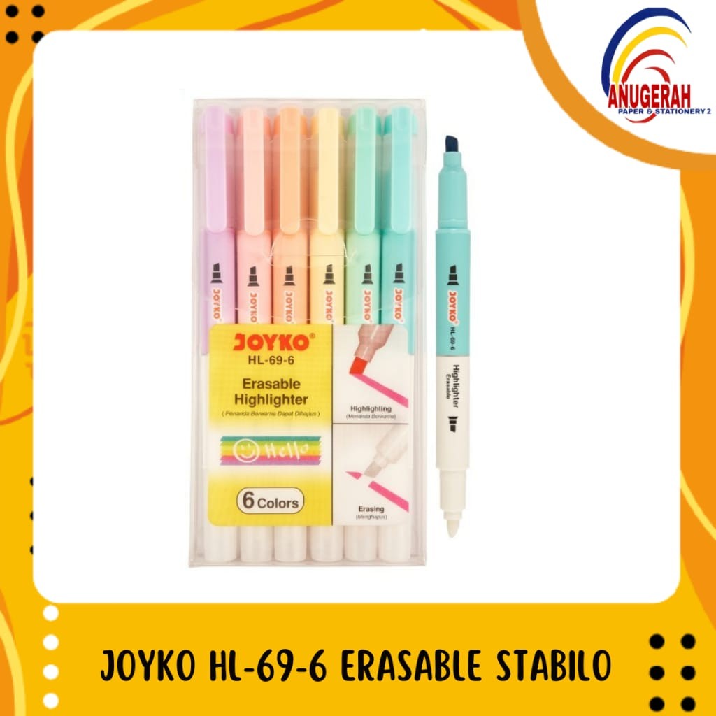 

JOYKO HL-69-6 ERASABLE STABILO (SET)