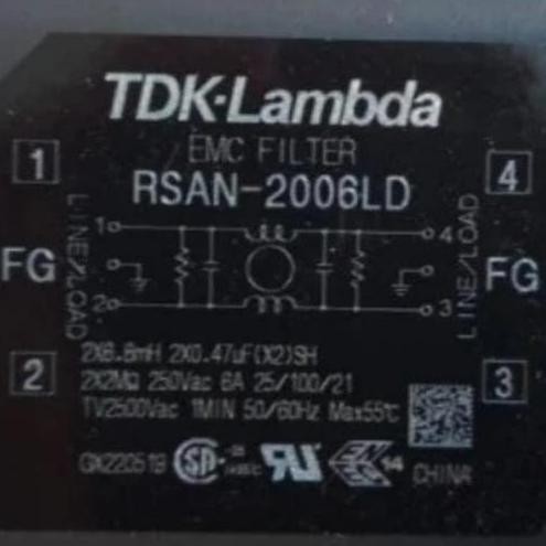 Masih Ada Rsan-2006Ld Noise Filter/Emc Filter Tdk-Lamda Rsan-2006Ld Original