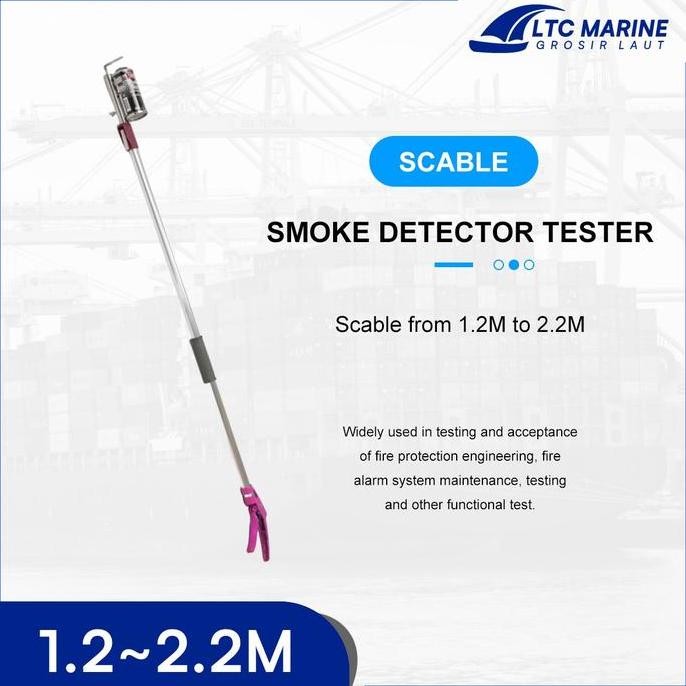 IMPA 331073 PENGUJI DETEKTOR ASAP 1.2M-2.2M DAPAT DITARIK / RETRACTABLE SMOKE DETECTOR TESTER ORIGIN