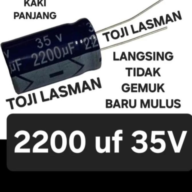 ( 2.200 UF 35V ) ELKO ELCO 2200UF 35V 2 200 2200 UF MIKRO 2.200UF 50 V
