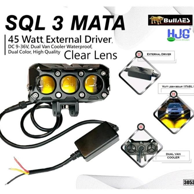 Promo Projie Mini 3 Mata HJG 90W BLUELENS Driver External / SQL 3 MATA HJG COD