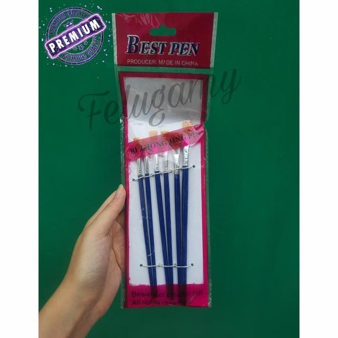 

Kuas Lukis Premium Quality Nylon Brush murah
