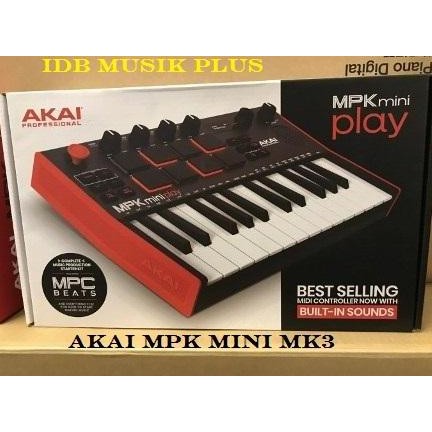 New  Akai Mpk Mini Play Usb Midi Controller