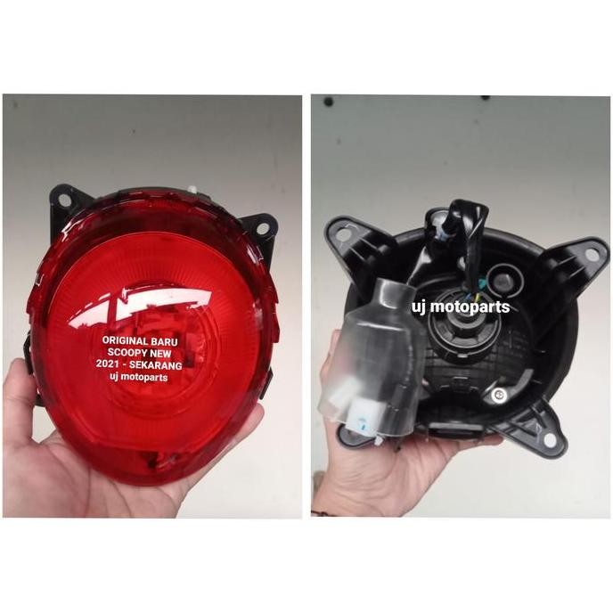 Promo stoplamp lampu belakang lampu stop scoopy new 2021 scoopy terbaru ori COD