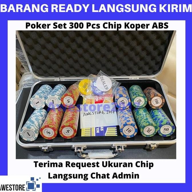 Board Game Koin Kartu Permainan Keluarga Ngumpul Party Asah IQ Set 300 Pcs Chip murah