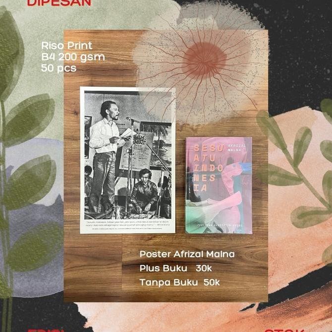 New Sesuatu Indonesia + Poster - Afrizal Malna