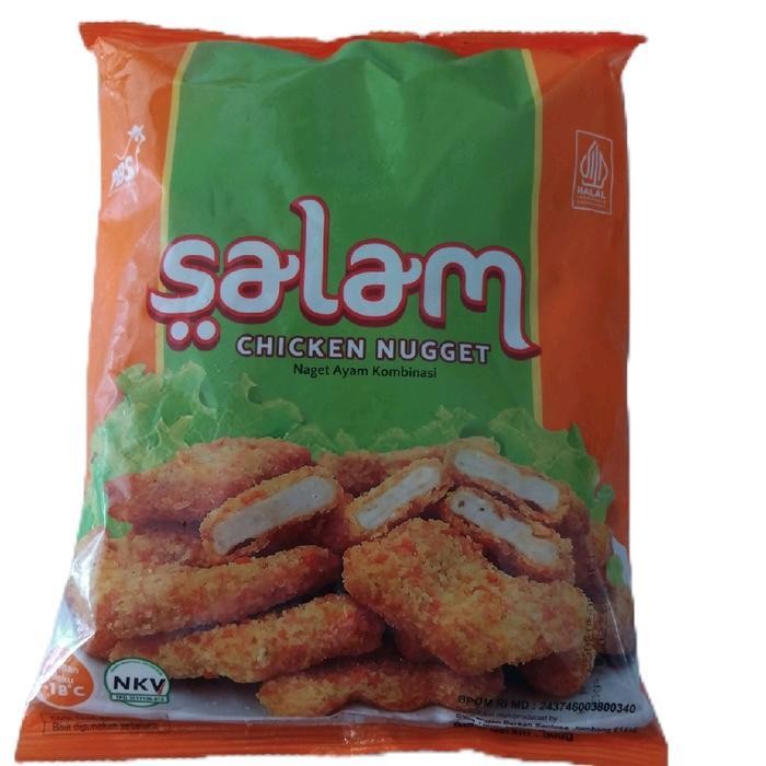 

MN Salam Nugget Ayam Olahan Ayam Crispy 500gr Makanan Instan Frozen Food ( Khusus Jawa Timur )