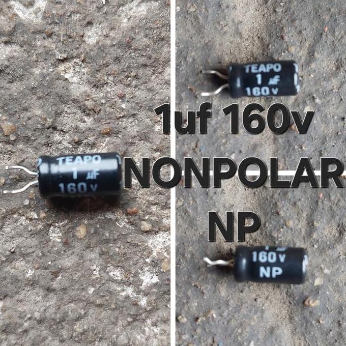 1UF 160V NONPOLAR NP ELKO ELCO