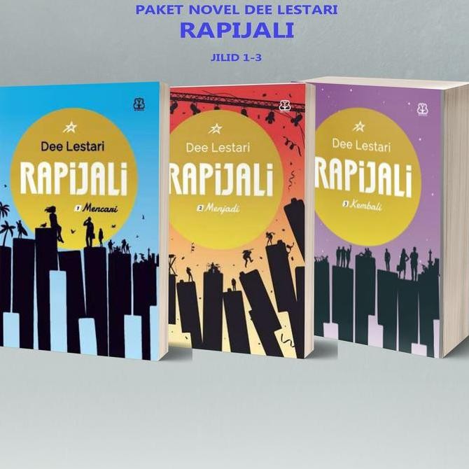 New Paket Novel Rapijali Dee Lestari : jilid 1-3