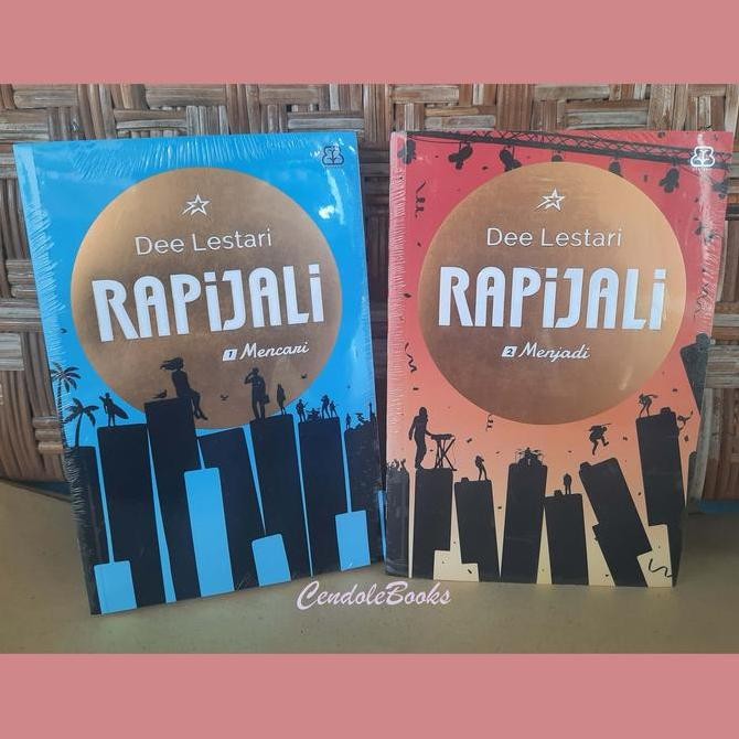 New Paket novel Rapijali 1 dan 2 - Dee Lestari