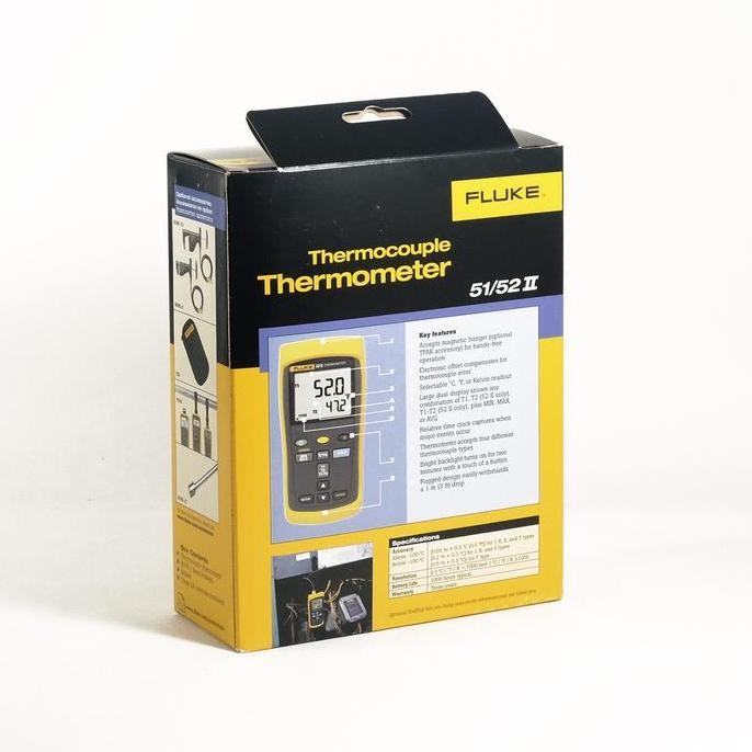 FLUKE 52 II Dual Probe Digital Thermometer