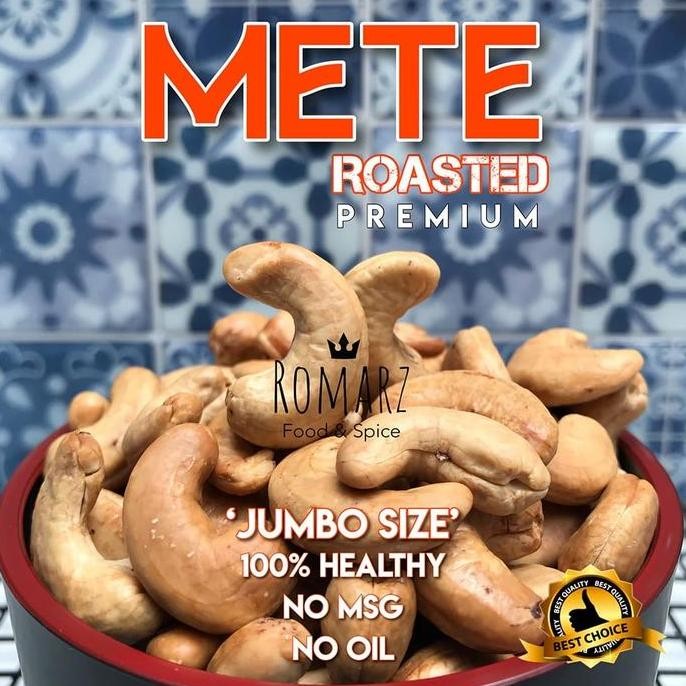 

Kacang Mede Oven Jumbo Original 250Gr / Mede Panggang / Mente Oven Allshop