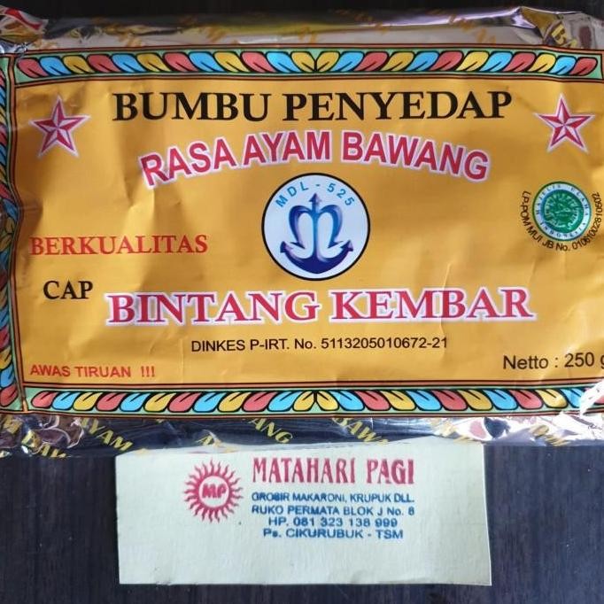 

Bumbu Atom MDL525 250gr Rasa Ayam Bawang