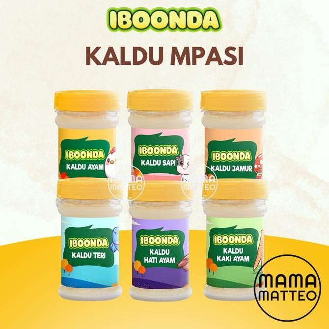 

BUMBU BUNDA BY ELIA IBOONDA Kaldu MPASI / Ayam Sapi Jamur / BANDUNG