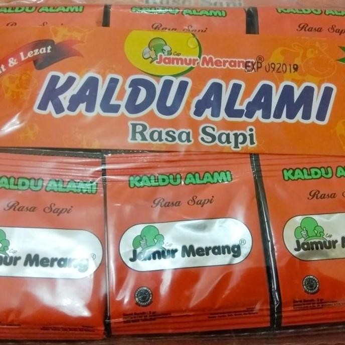 

Kaldu alami rasa sapi 90g