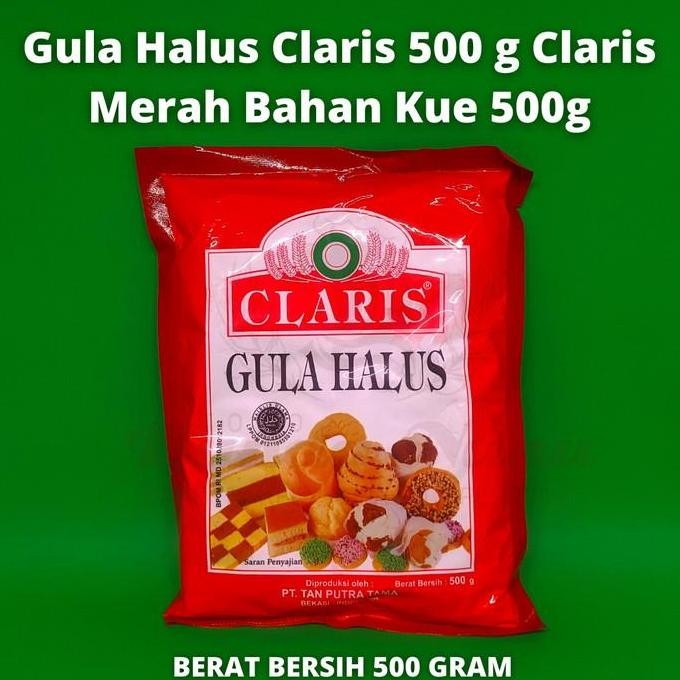 

Gula Halus Claris 500 g Claris Merah