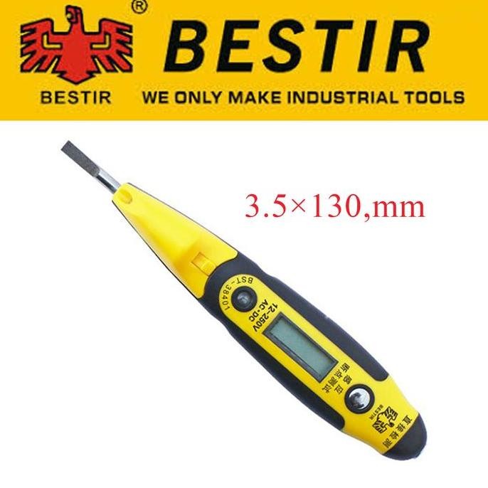 ALAT UKUR DIGITAL VOLTASE/DIGITAL VOLTAGE TESTER BESTIR-38401