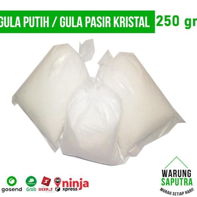 

Gula Pasir Kristal / Gula Putih 250g (1/4 kg)