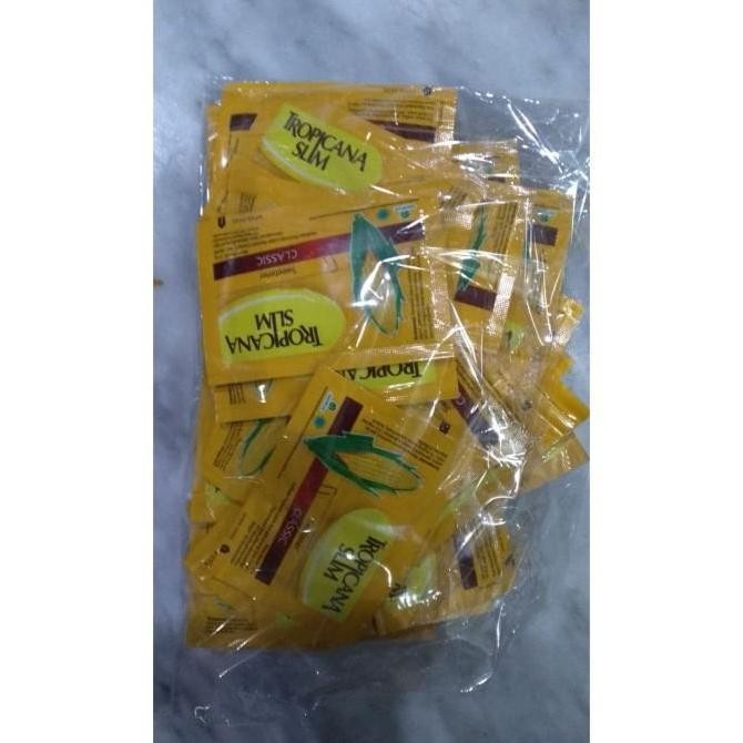 

Tropicana Slim Classic repack isi 40 sachet - kemasan EKONOMIS