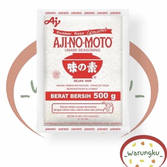 

AJINOMOTO 500GR Vetsin Penyedap Rasa MSG HALAL