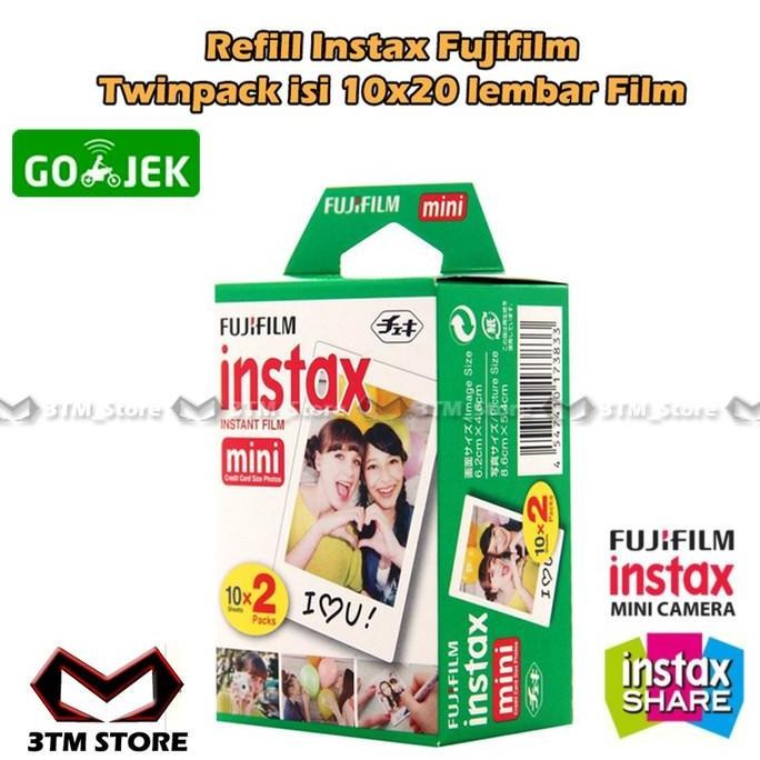 Promo Refill Film Mini Instax Refill Instax Twinpack Plain