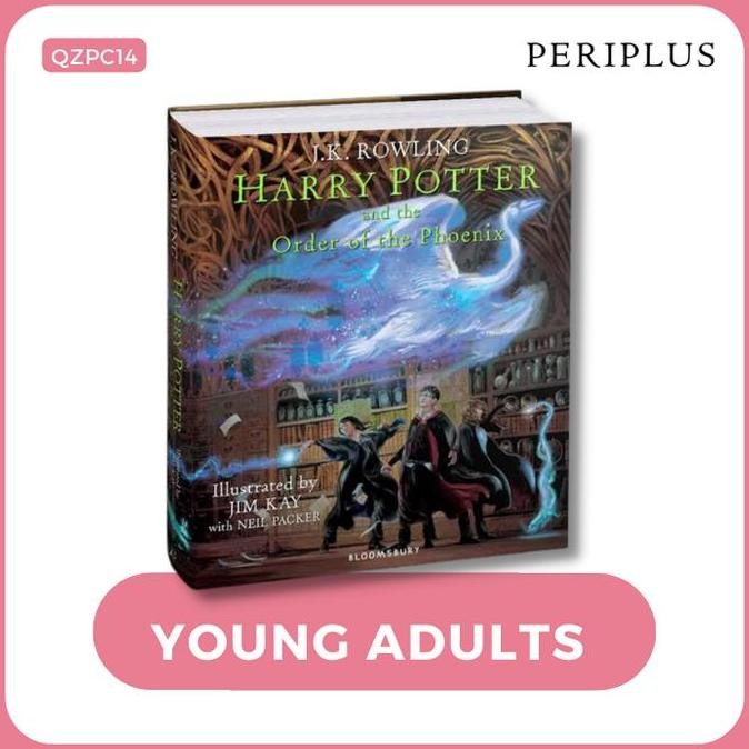 TERLARIS Harry Potter Order Phoenix: Illustrated HC UK - 9781408845684