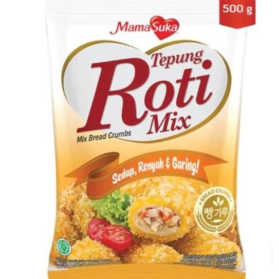 

MamaSuka Tepung Roti 500 gram Mix Bread Crumbs Halal