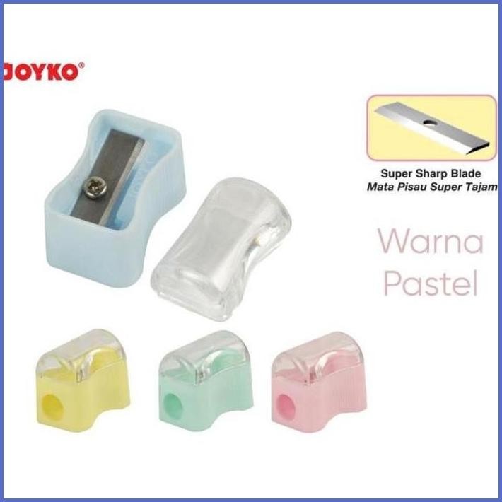 

STOCK NEW JOYKO PENCIL SHARPENER SP-362 SERUTAN PENSIL KECIL SP-362 SATUAN TERLARIS