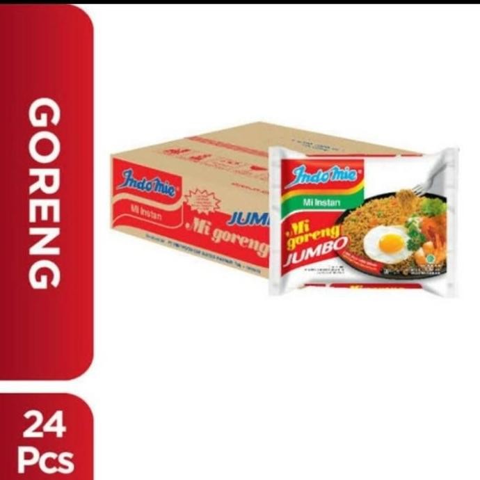 

Indomie goreng jumbo 1 dus (24pcs)