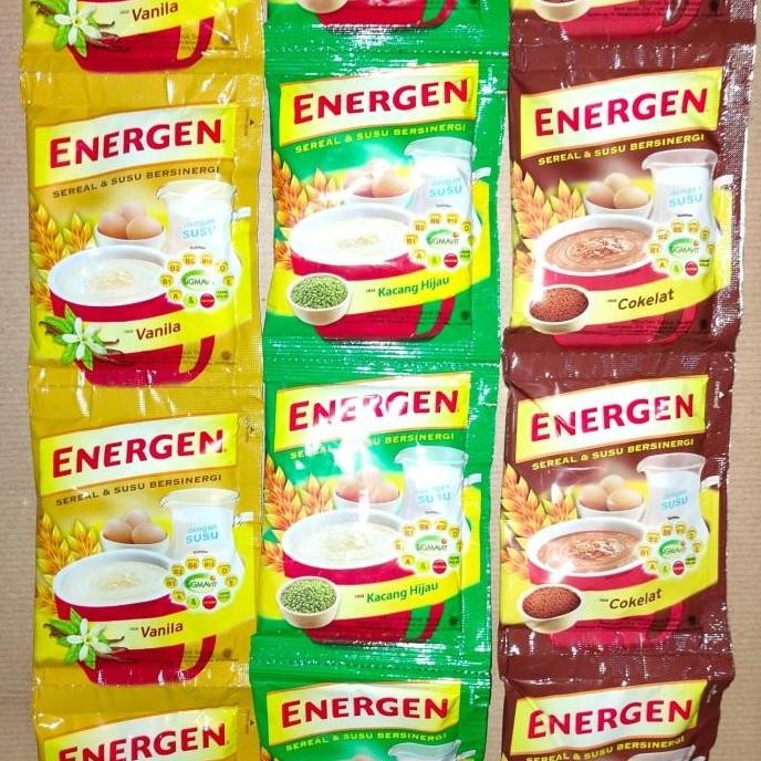 

ENERGEN SACHET RENCENG ( ISI 10 SACHET)