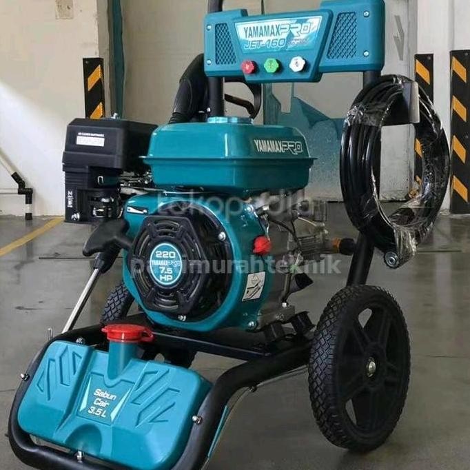 MESIN STEAM BENSIN 200 BAR HIGH PRESSURE WASHER YAMAMAX JET 160 ORIGINAL DAN TERPERCAYA