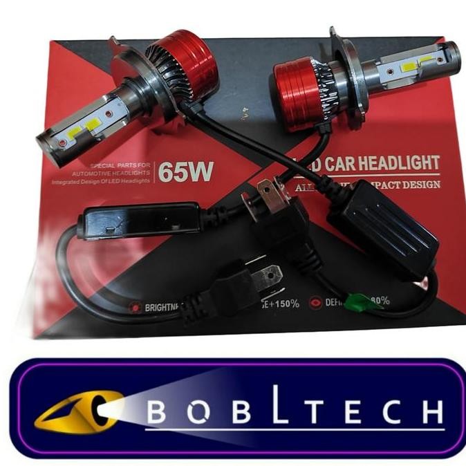 BOBLTECH Lampu Mobil Led H4 M1NI 20000LM Car