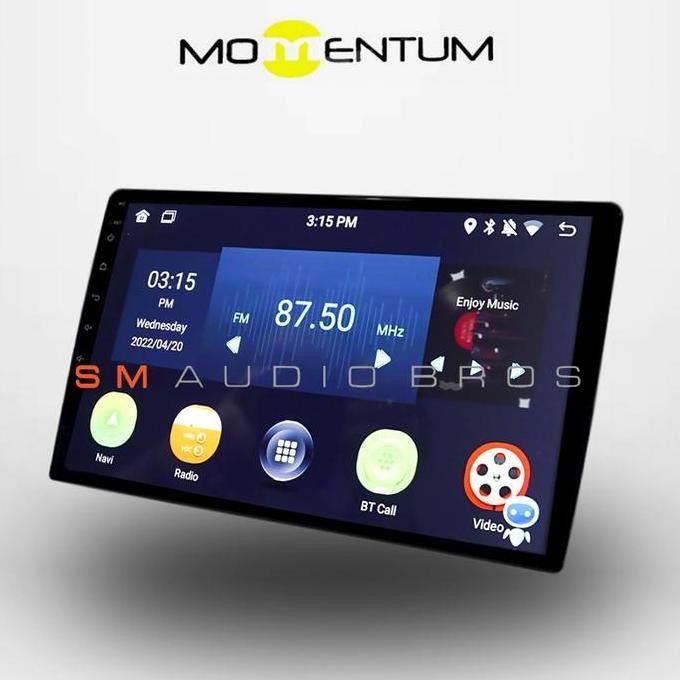 // Momentum Mo 9166 Mkii Head Unit Android Universal 9 Inch //