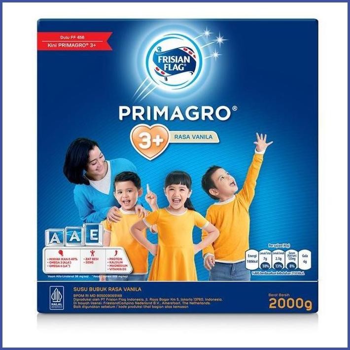

NEW FRISIAN FLAG PRIMAGRO 3+ VANILA 2000G [3 PCS] TERLARIS