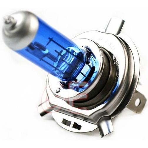 Headlamp 2pcs LED H4 Mobil Lampu Halogen Head Light Depan