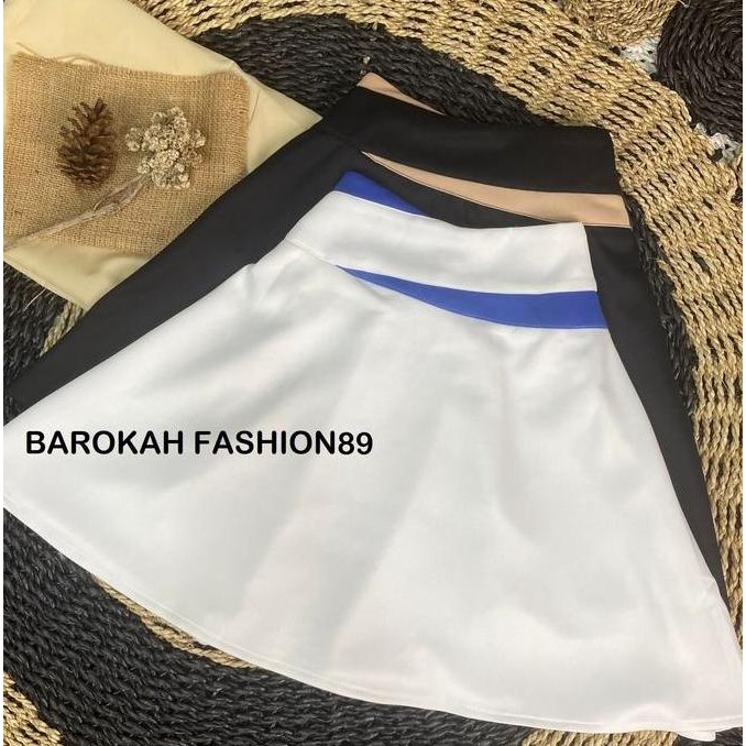 Df303>> Rok Scuba Wanita / Rok Pendek Scuba / Rok Wanita