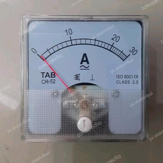 Ampere Meter Analog AC/DC CR-52 30A
