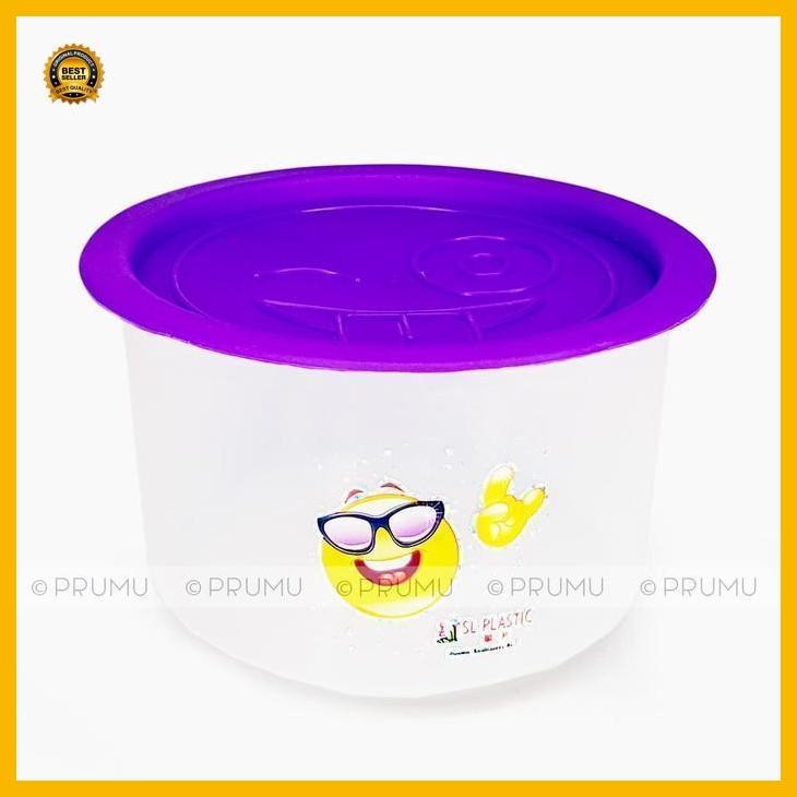 (Promo) Grosir Toples Plastik 1 Liter - Toples Jar, Toples Bening, Toples Kue Bestseller