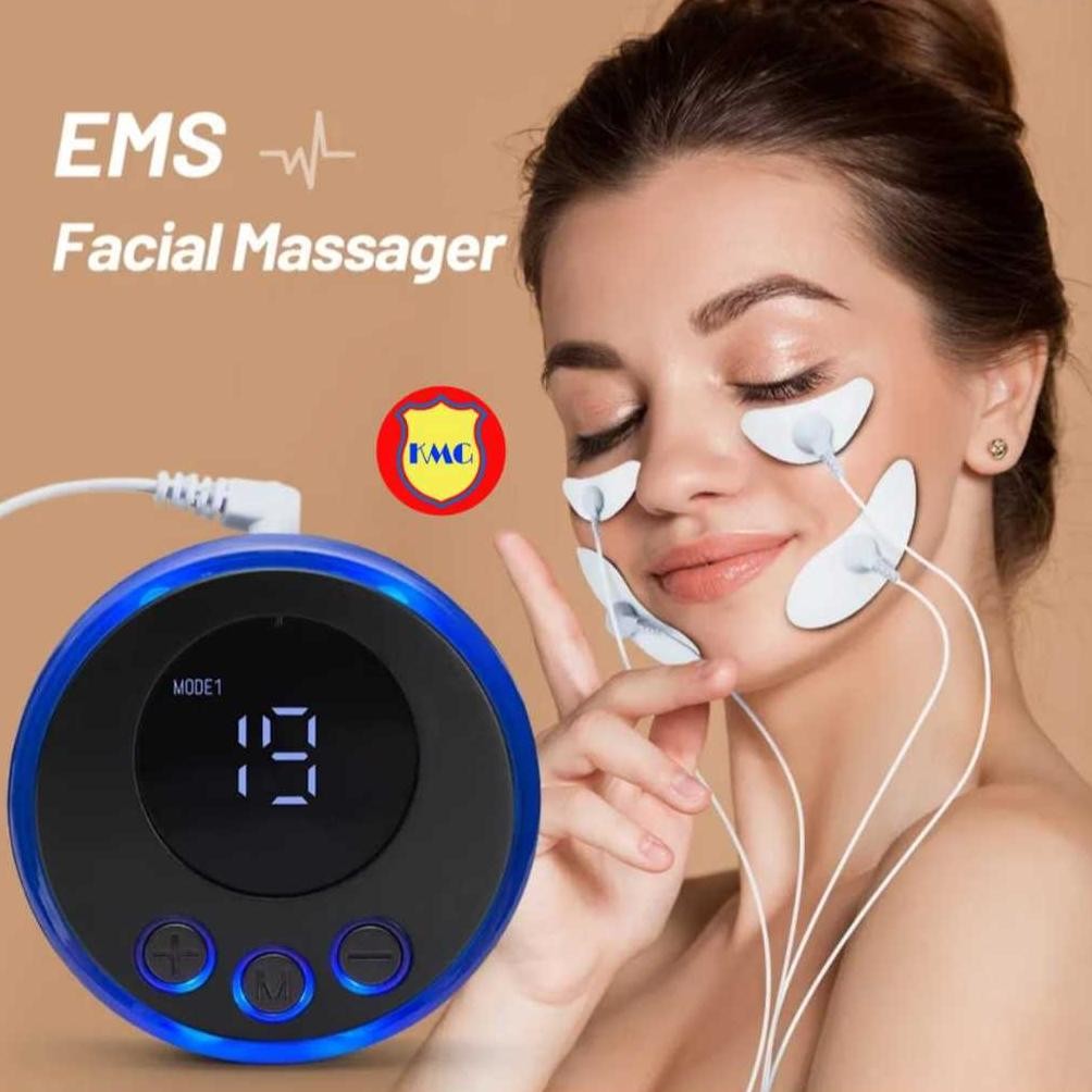 TERMURAH Alat Pijat Wajah-Alat Pijat Getar-Ems Facial Massager Siap kirim
