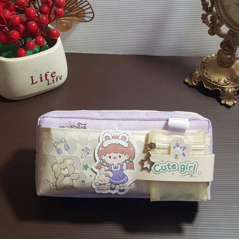 

(PCS) Tempat Kotak Pensil Fancy Lucu