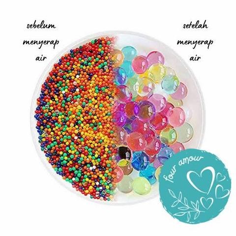 [Grosir] 1 kg Waterbeads / hidrogel / orbeez / water beads kiloan